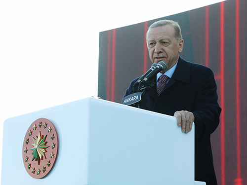 “Türkiye, son 21 yılındaki tüm atılımlarını eser ve hizmet…