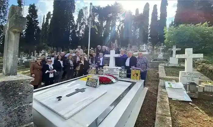 Kostas Kasapoğlu vefatının 9. yılında kabri başında anıldı
