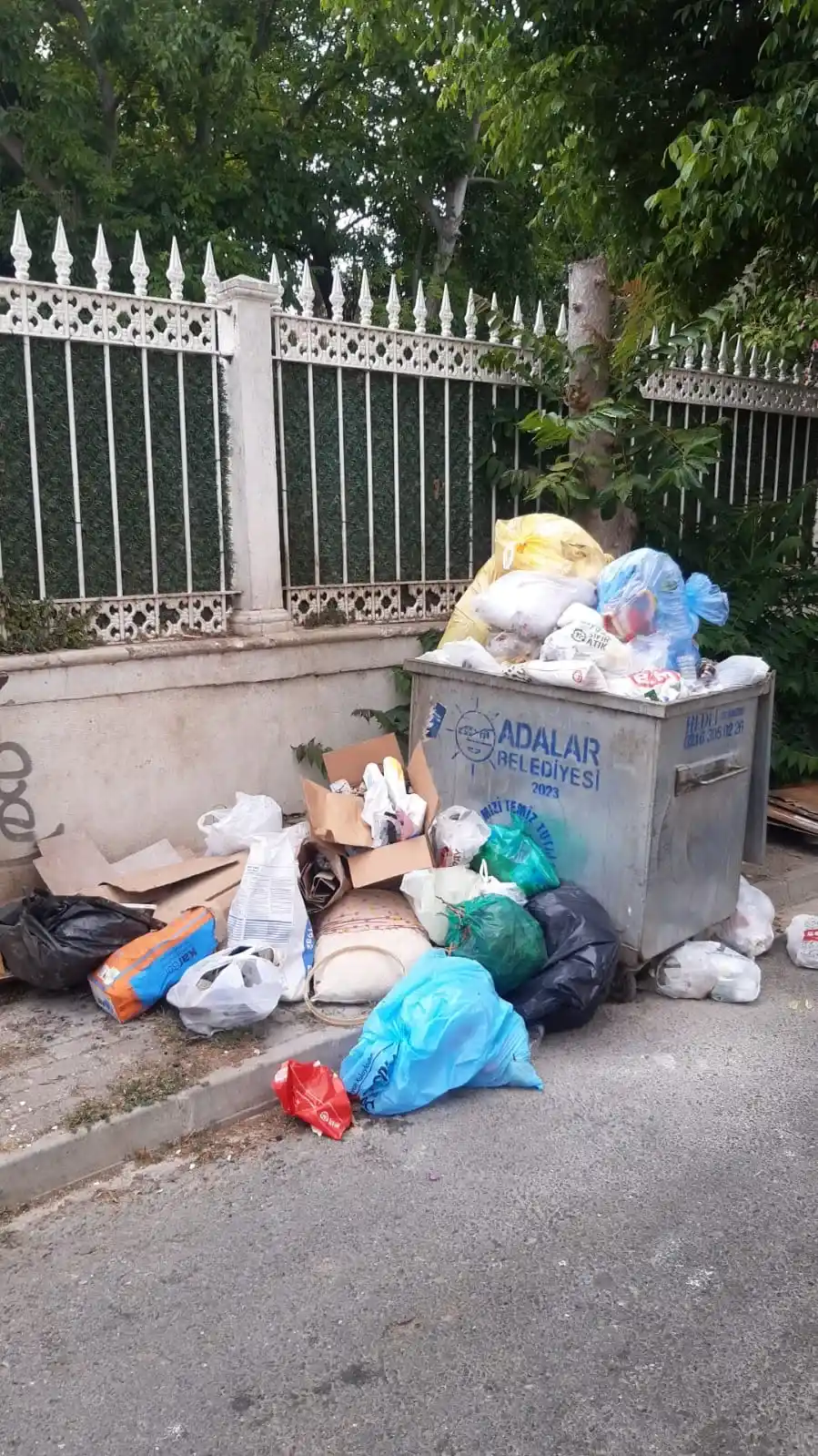 Bu görüntüler Marmara'nın incisi Adalara yakışmıyor