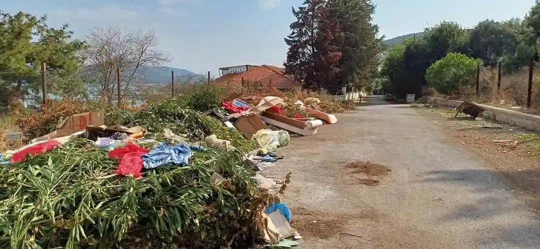 Büyükada, Burgazadası’ndan sonra Heybeliada’da çöp içinde