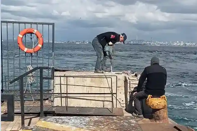 Adalar’daki iskeleler yenileniyor