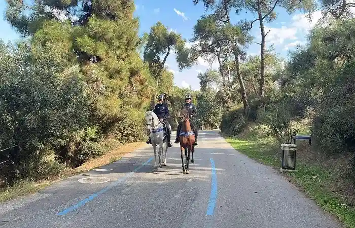 Atlı zabıta ekipleri Büyükada’da görev başında