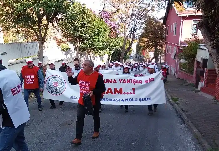 Adalar Belediye İşçileri grev kararı (özel haber)