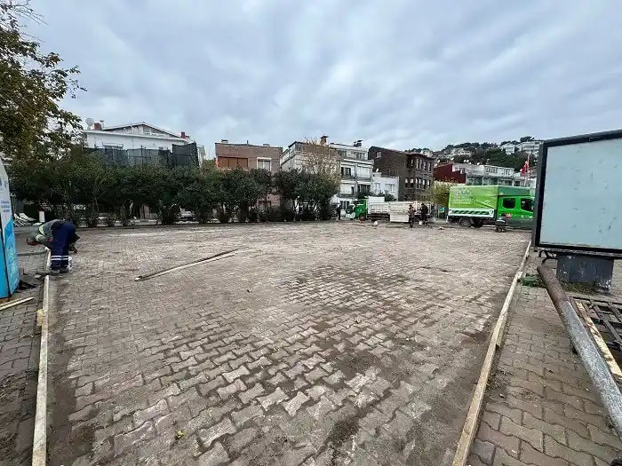 Burgazadası çocuk parkı yenileniyor