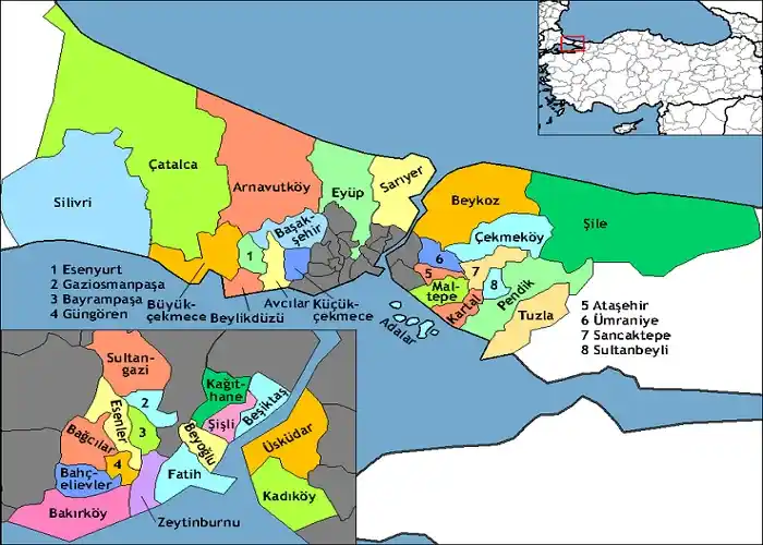 Çatalca, Bakırköy, Kadıköy, Pendik, Adalar, Sarıyer, Avcılar, Esenler, Gaziosmanpaşa, Küçükçekmece; 4.847.964 ₺ oldu