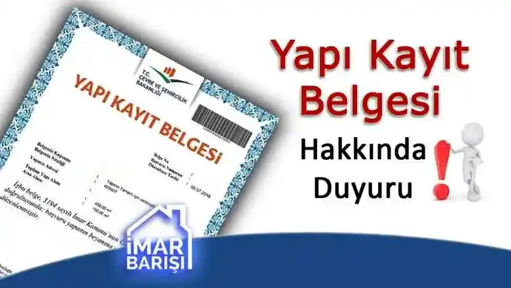 Adalar’da Yapı Kayıt Belgesi Geçerli mi?