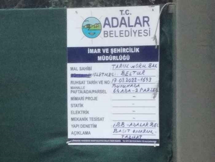 Büyükada Beltur, İSTAÇ, İETT tarafından işgal edilen alanlar: Kaymakamlığa dilekçe verildi