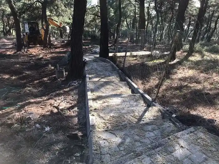 Büyükada’da mezarlık alanında çalışmalar devam ediyor fakat Heybeliada’da mezarlıkta yer kalmadı