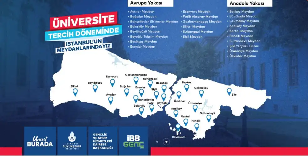 24 İlçede Ücretsiz Tercih Danışmanlığı Hizmeti Başlıyor