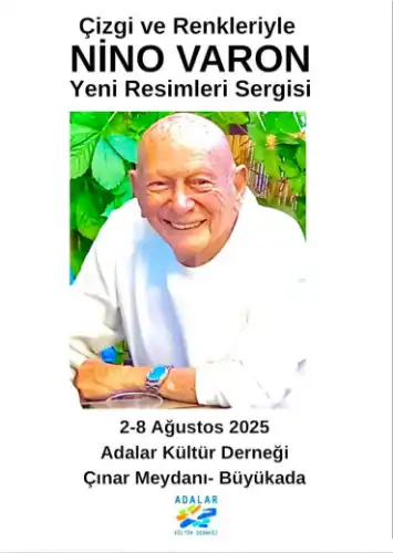 Müzik Dünyasının Duayeni Nino Varon, Fırçasını Büyükada'da Konuşturacak