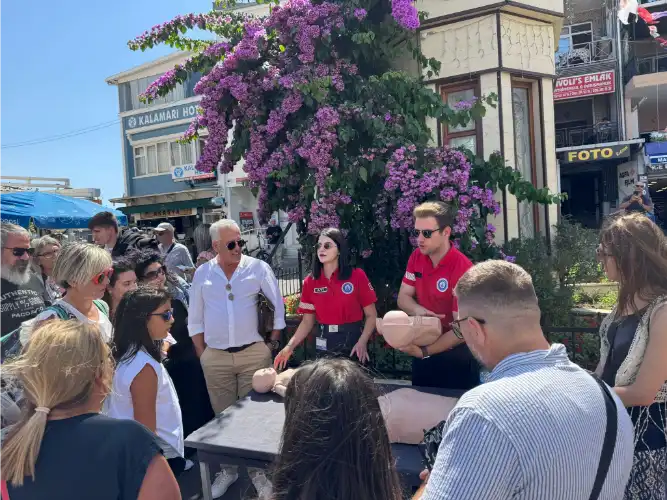 Adalar’da İlk Yardım Eğitimleri Hız Kesmeden Devam Ediyor