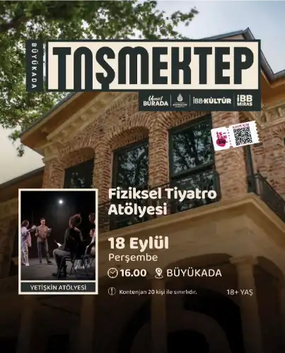 İBB Kültür’den Büyükada’ya Fiziksel Tiyatro Şöleni: Sözün Ötesinde Bir Deneyim