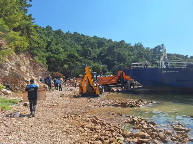O Koya Operasyon: Mahkeme Kararı Çıktı, Heybeliada’daki Alman Koyu İş Makineleriyle Düzlendi!