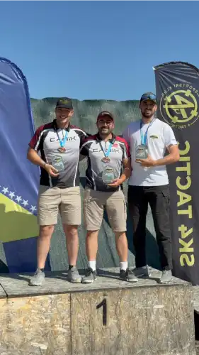 Türk Sporcu Heybeliadalı Adnan Sarp Sunar, Bosna Ulusal Atıcılık Şampiyonası’nda Parladı!