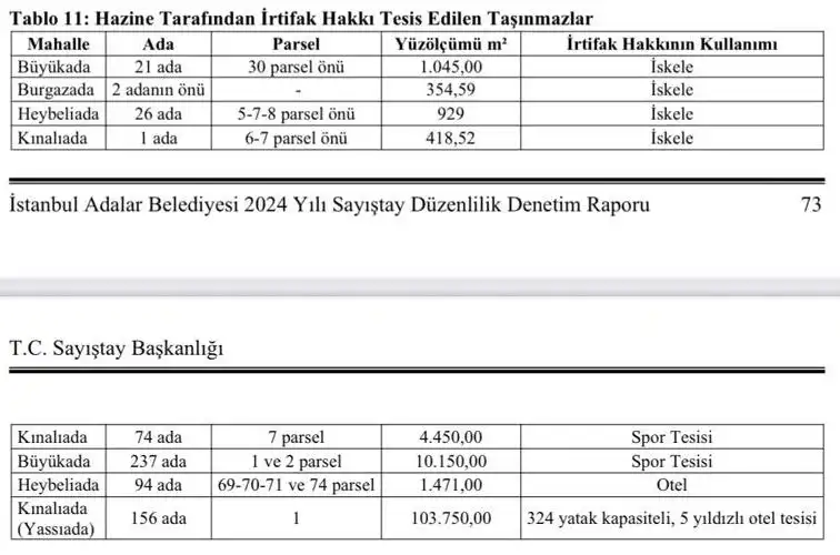 Adalıya Haciz, “Ayrıcalıklıya” Muafiyet: İşte Adalar’da Vergi Ödemeyen O Mülkler!