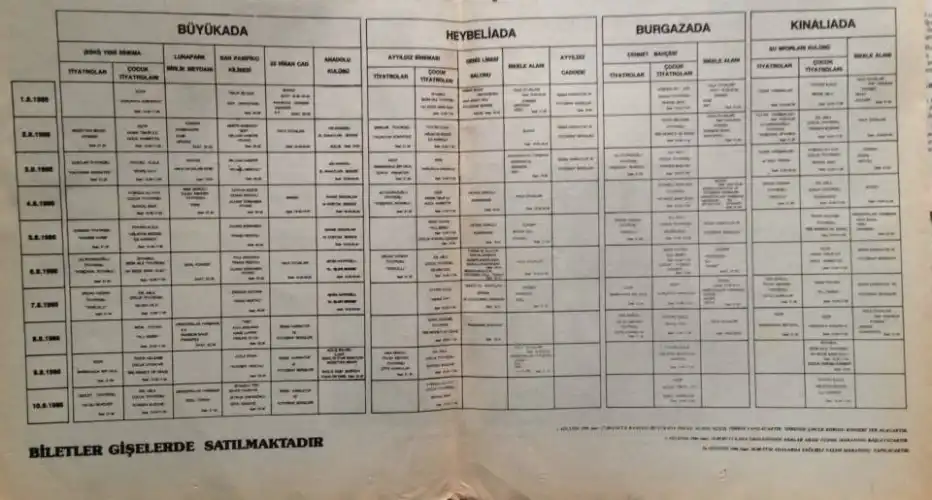 1990’lar Nostalji: Adalar’da Kültür Ve Sanat Şöleni Başlıyor