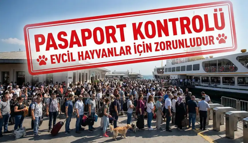 Adalar Yolcularına Kritik Uyarı: Pasaportsuz Evcil Hayvanlara Vapur Yasağı Geldi