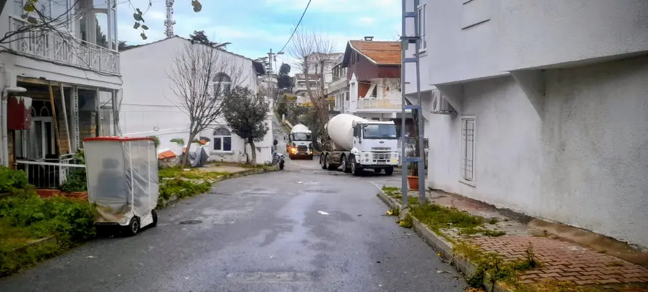 Büyükada Güne İnşaat Gürültüsüyle Başlıyor