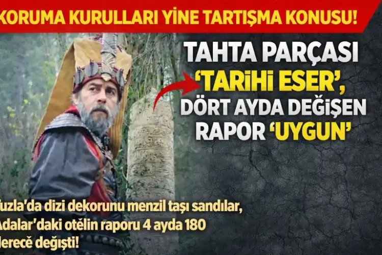 Tahta dekor “tarihî eser”, dört ayda değişen rapor “uygun”: Koruma Kurulu kararları yeniden tartışmada