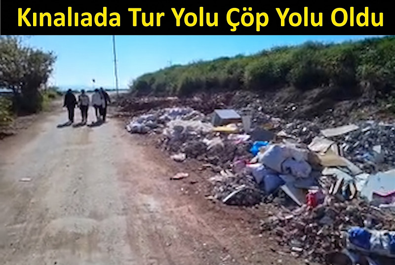 Kınalıada’nın Tur Yolu ‘Çöp Yolu’na Dönüştü: Turistlerin Yürüyüş Güzergâhı Moloz Ve Atıklarla Dolu