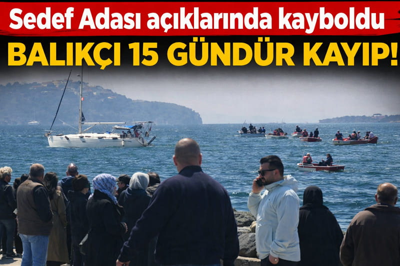 Sedef Adası açıklarında boş halde bulunmuştu