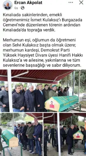 Selvi Kulaksız’dan Başkan Akpolat ve İmamoğlu’na Teşekkür