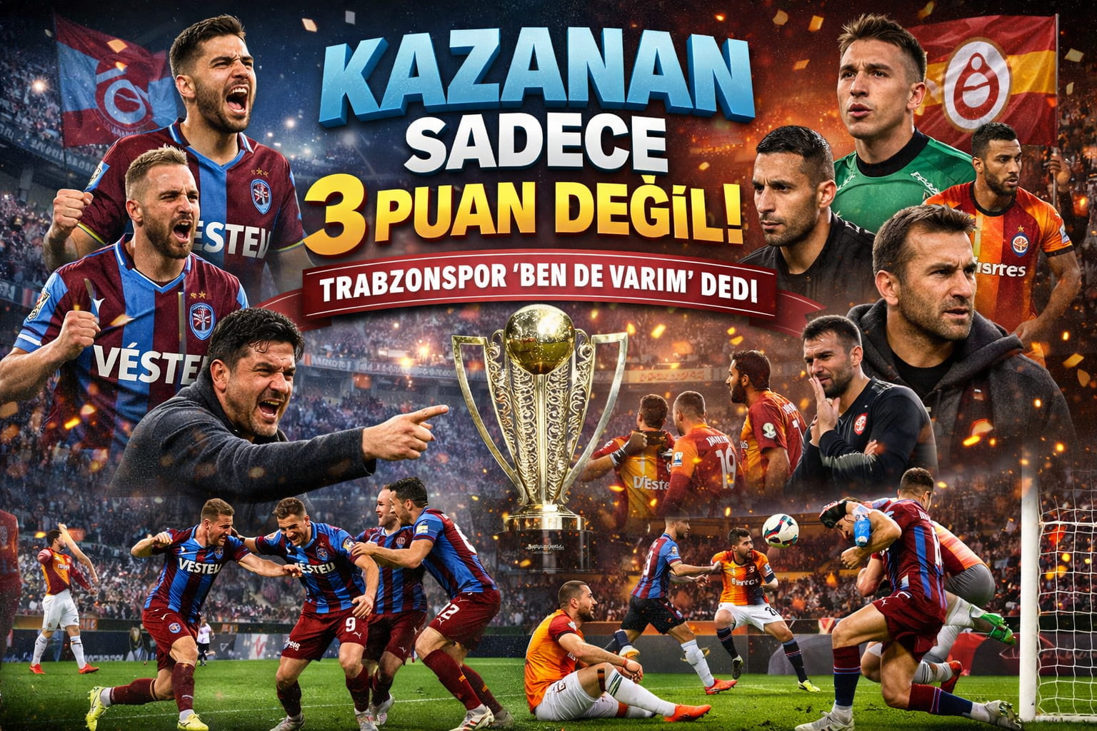 Trabzon’da kazanılan maçtan fazlası