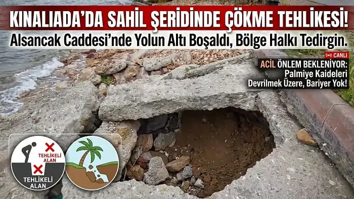 Kınalıada’da Korkutan Görüntüler!