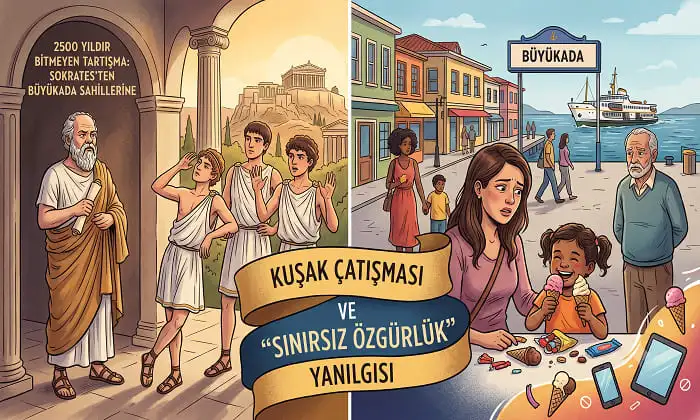 2500 Yıldır Bitmeyen Tartışma: Sokrates’ten Büyükada Sahillerine Kuşak Çatışması ve “Sınırsız Özgürlük” Yanılgısı