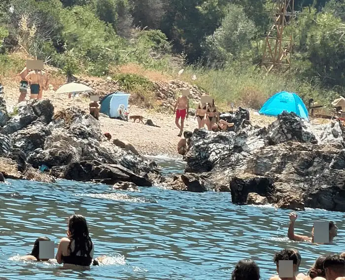 Romanlara Konu Olan Madam Martha Koyu’nda Çadır İşgali ve Çöp Rezaleti!