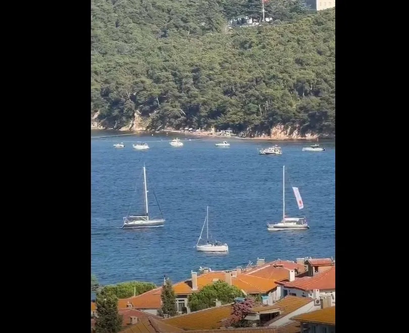 Boğaz Yüzme Yarışı İçin Kapatıldı, Deniz Tutkunları Adalara Akın Etti!