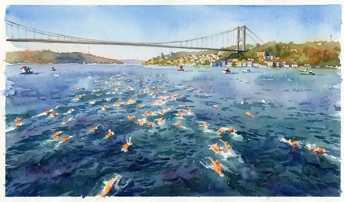İki Kıta Arasında Birleşen Kulaçlar