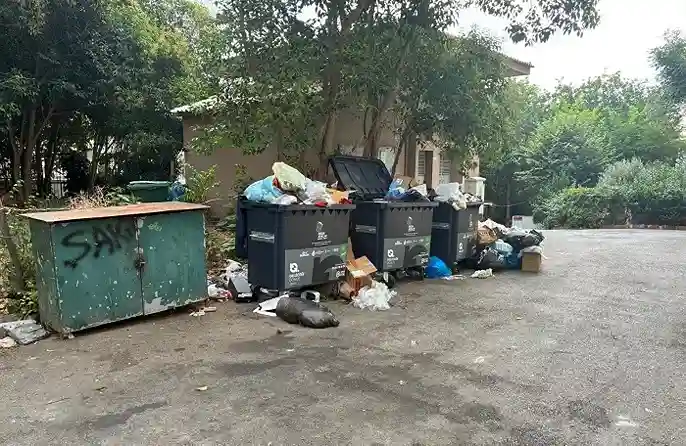 Prens Adaları’na Yakışmayan Manzara: Burgazada Sokakları Çöplüğe Döndü!