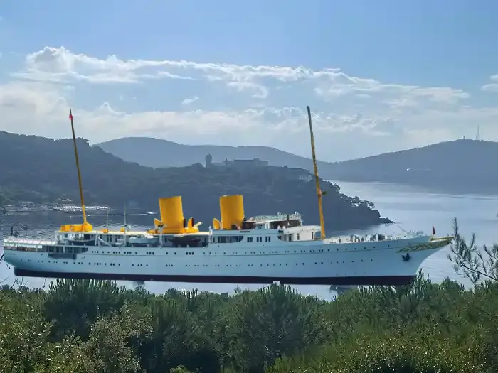 Atatürk’ün Yadigârı TCG Savarona 19-20 Eylül’de Heybeliada’ya Geliyor