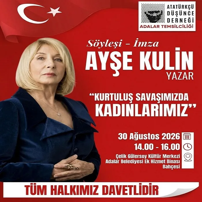 Büyükada’da Edebiyat Buluşması: Ayşe Kulin Okurlarıyla Bir Araya Geldi