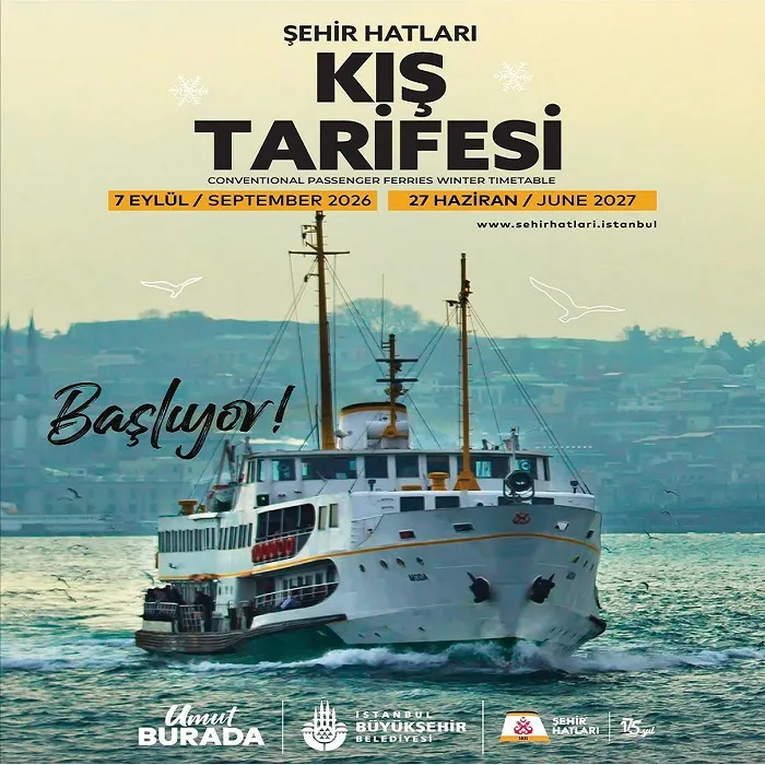 İstanbul Ulaşımında Yeni Dönem: Vapurlarda Kış Tarifesi Başlıyor ve Güncel Taşıma Ücretleri
