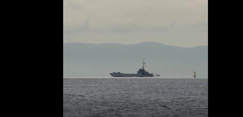 Marmara’da Askeri Hareketlilik: Adalar Açıklarında Seyreden Savaş Gemisi Dikkat Çekti