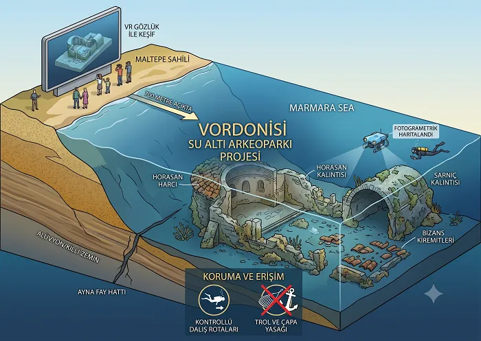 Marmara’nın Kayıp Onuncu Adası Vordonisi Su Altı Arkeoparkı Oluyor