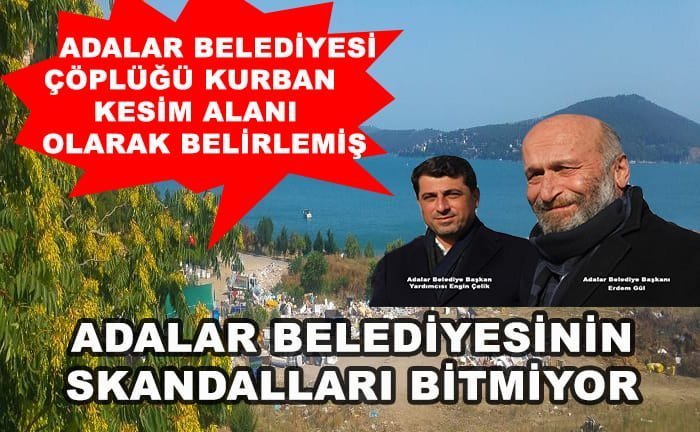 Adalar Belediyesinin ‘kurban kesim alanı’ skandalı ulusal televizyonlarda