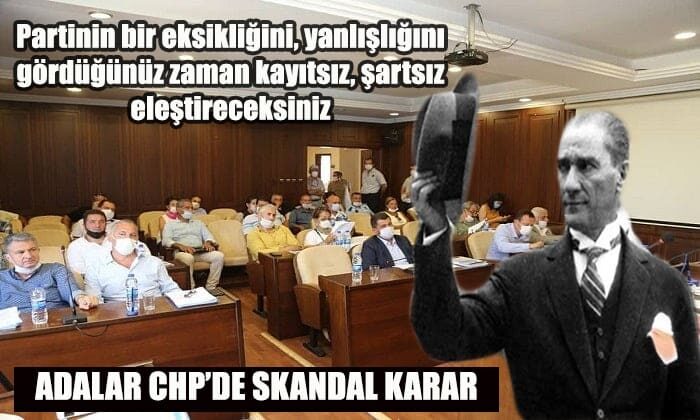 Adalar siyasetinde hareketli saatler! Kılıçdaroğlu’nun talimatıyla CHP’den ihraç edildi