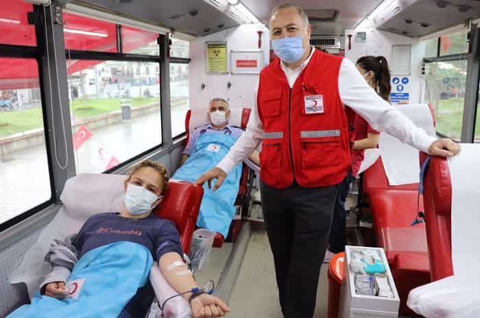 Büyükada'da“Dünya Gönüllü Kan Bağışçıları Günü”