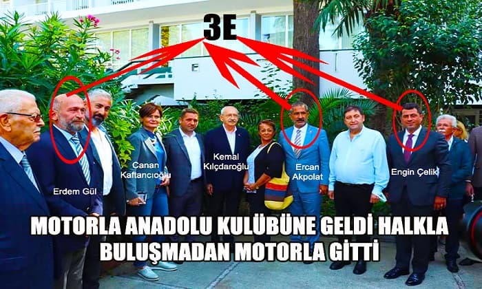 CHP Genel Başkanı Kılıçdaroğlu, Ada halkından kaçtı!